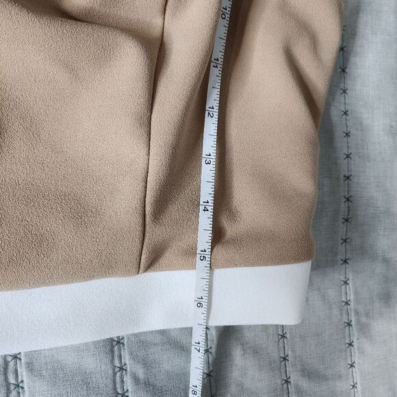 Lulus Cream And White Scalloped Crop Top - Picture 4 of 5